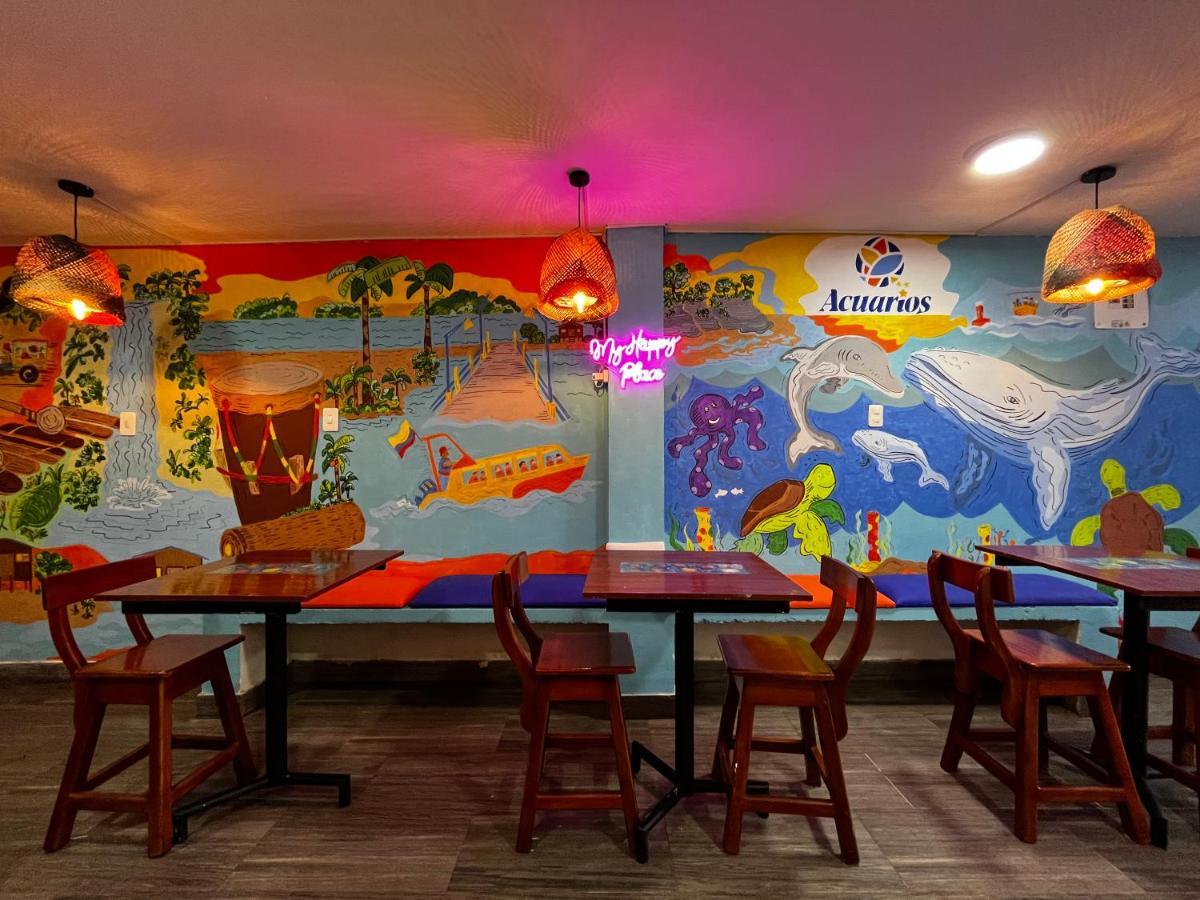 Acuarios Hostal Playa Ladrilleros Bagian luar foto