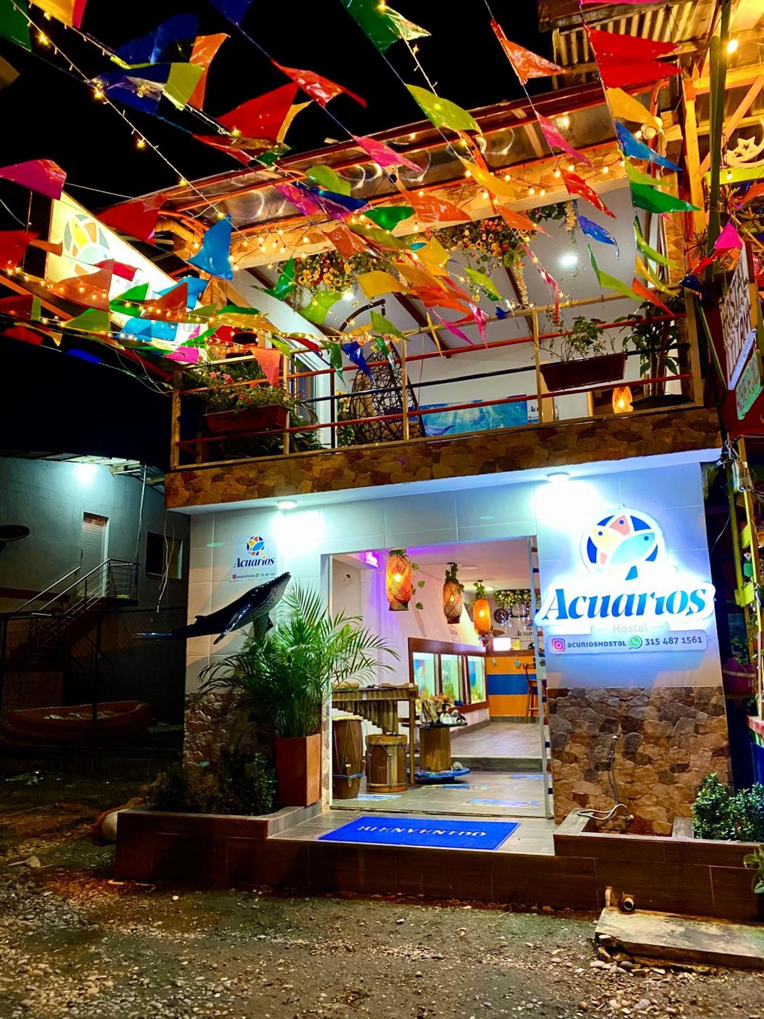 Acuarios Hostal Playa Ladrilleros Bagian luar foto